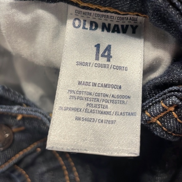 Old Navy Diva Jeans size 14 short - Picture 3 of 3